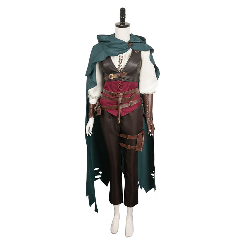 cos Game Dragon‘s Dogma Cosplay Costume Outfits Halloween Carnival Suit Ulrika cosplay