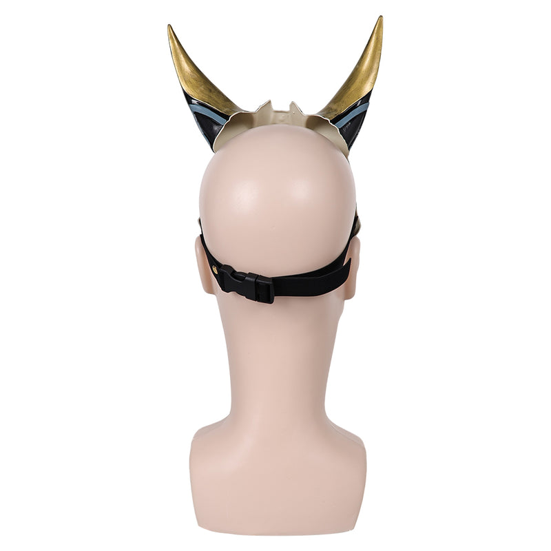 cos Genshin Impact mask xiao Helmet Masquerade Halloween Party Costume Props