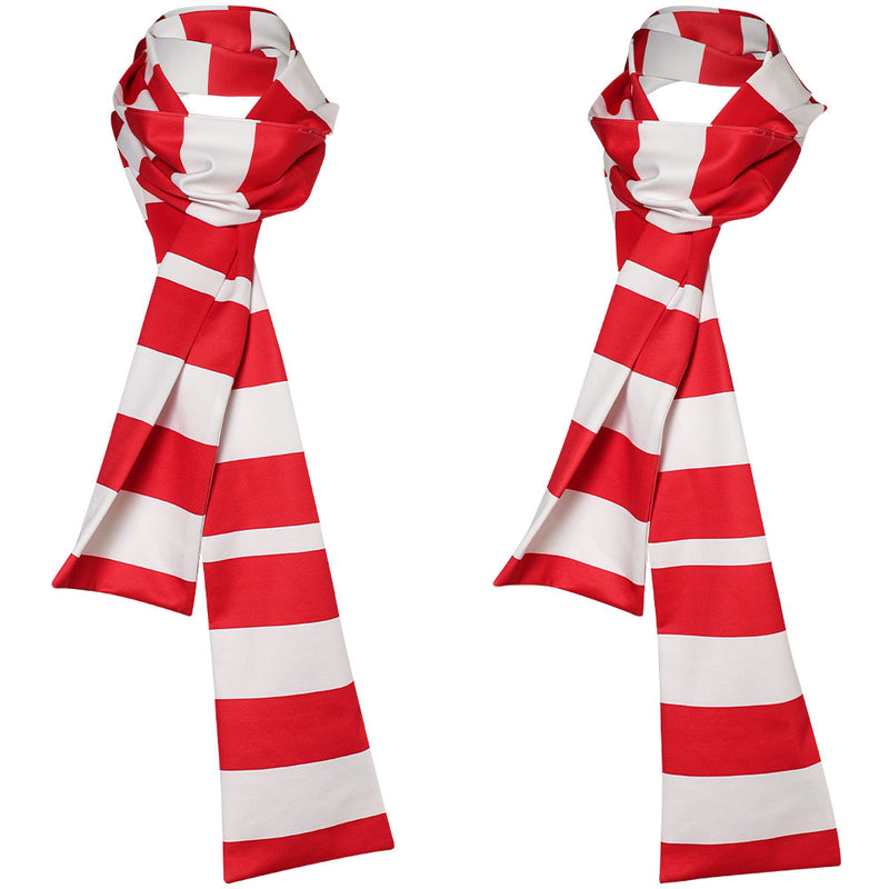 cos scarf Cosplay Scarf Halloween Carnival Costume Accessories The Cat in the Hat