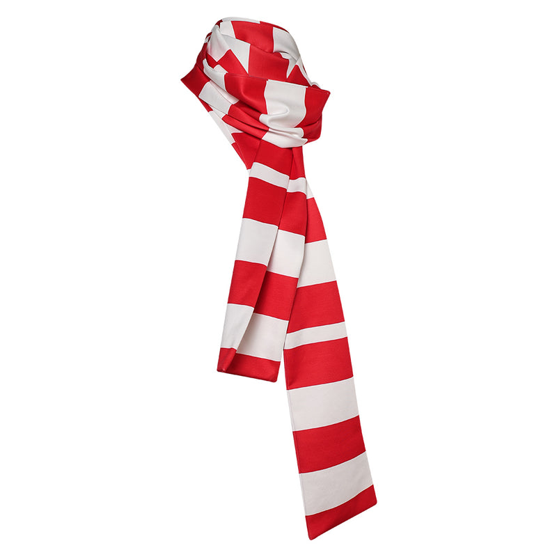 cos scarf Cosplay Scarf Halloween Carnival Costume Accessories The Cat in the Hat