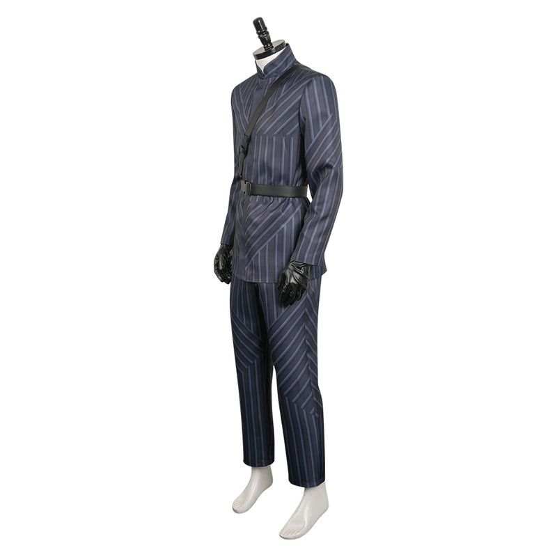 cos The Walking Dead Rick Grimes Cosplay Costume Outfits Halloween Carnival Suit cosplay Rick Grimes