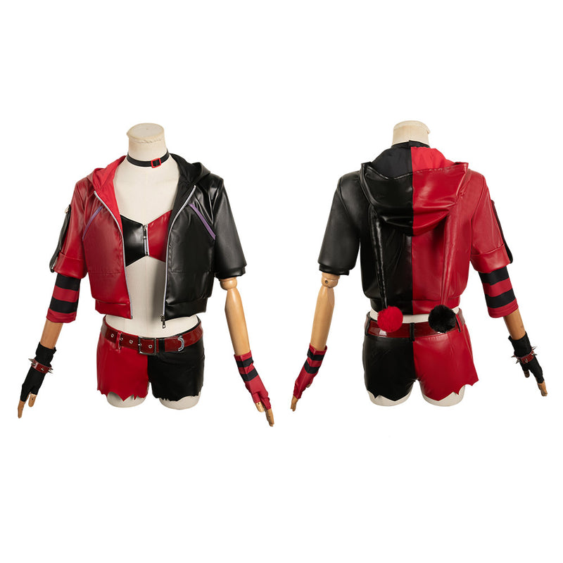 cosplay cos Harley Quinn Cosplay Costume Outfits Halloween Carnival Suit