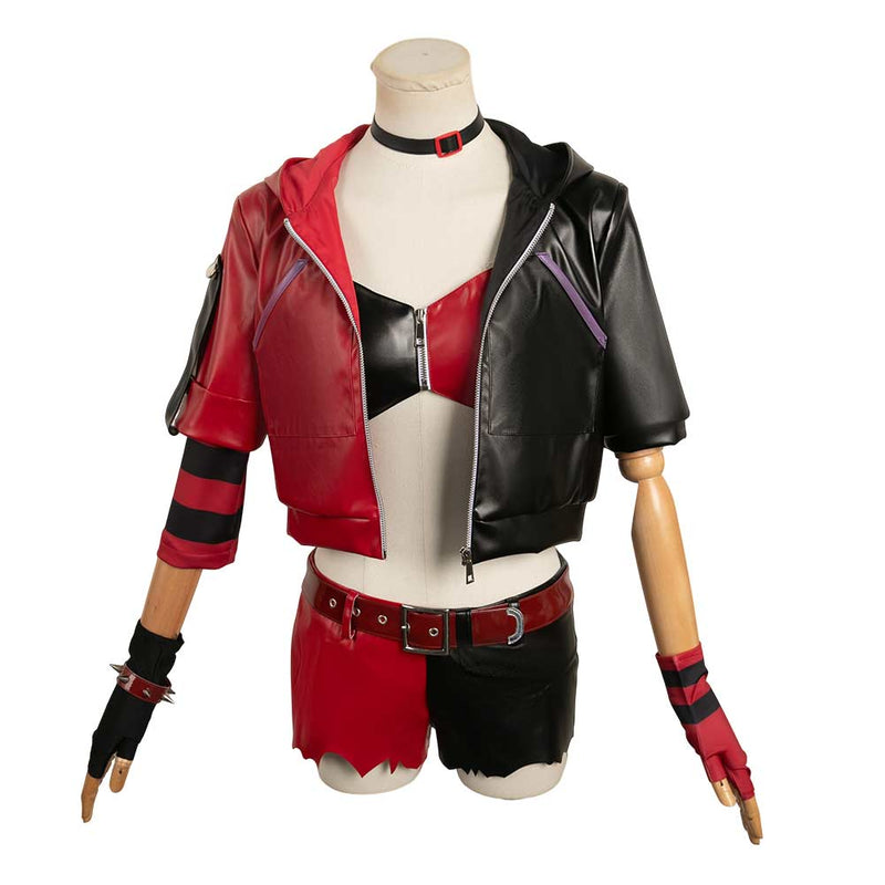 cosplay cos Harley Quinn Cosplay Costume Outfits Halloween Carnival Suit