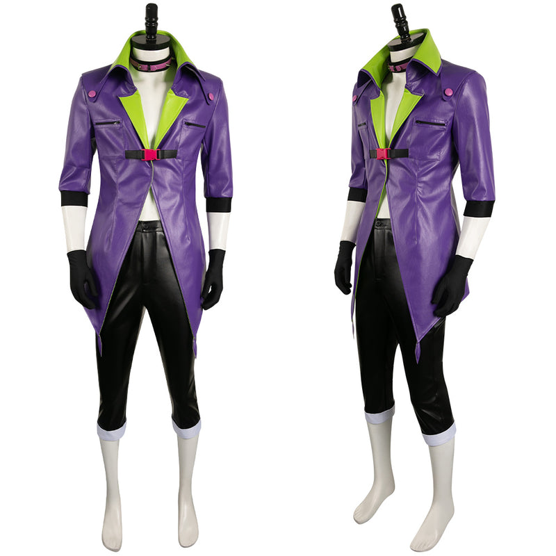 cosplay Cosplay Costume Outfits Halloween Carnival Suit cos joker Anime Suicide Squad Isekai