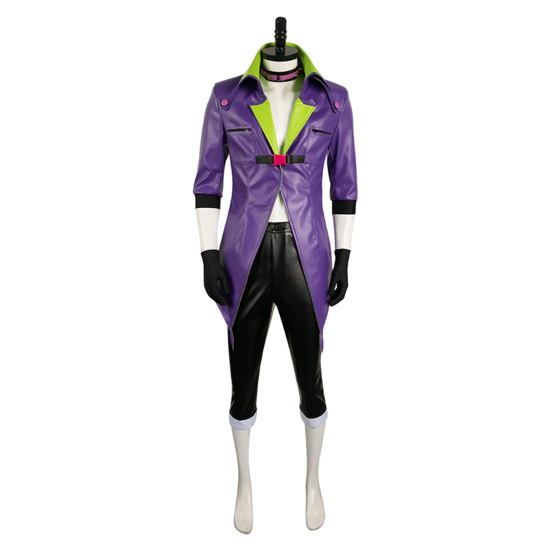 cosplay Cosplay Costume Outfits Halloween Carnival Suit cos joker Anime Suicide Squad Isekai