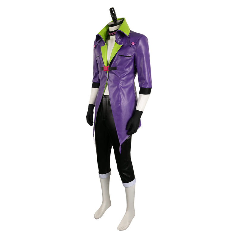 cosplay Cosplay Costume Outfits Halloween Carnival Suit cos joker Anime Suicide Squad Isekai