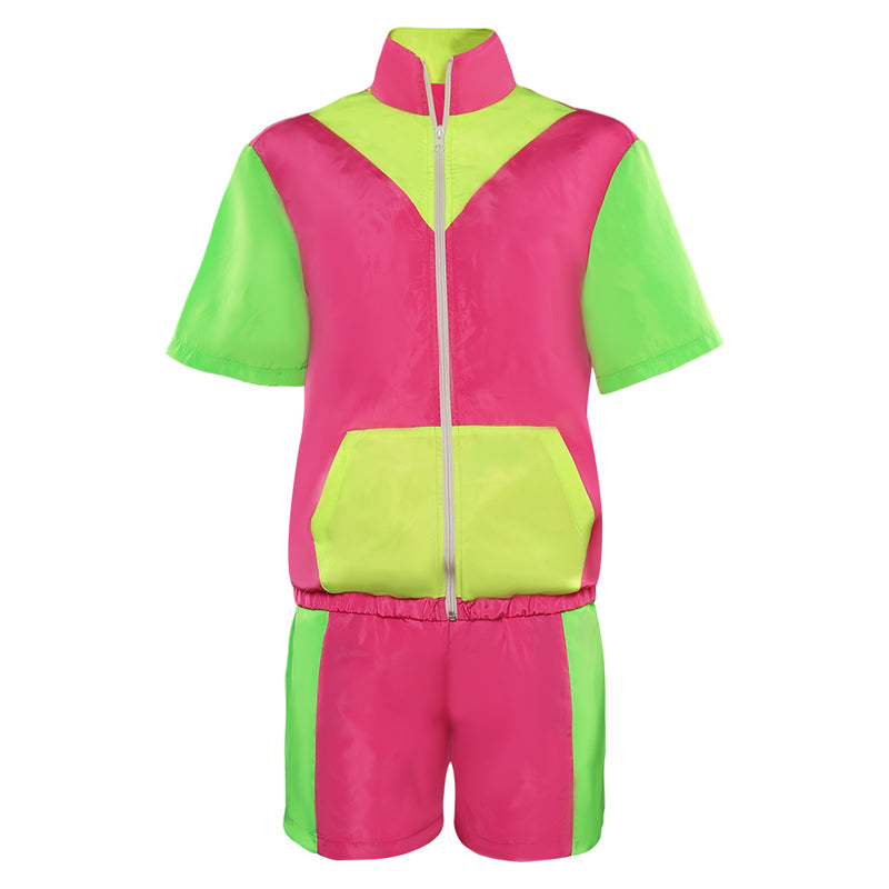 Cosplay Costume Outfits Halloween Carnival Disguise Suit Women's 2 Piece Outfits 80s 90s Track Suits Set women jogging suits 2 piece set