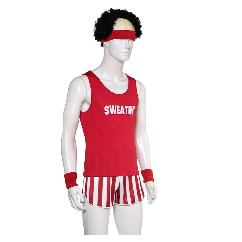 Cosplay Costume Outfits Halloween Carnival Suit 80s Exercise Costumes Richard Simmons 80s Costumes For Men Workout 80s Workout Costumes