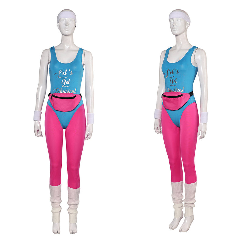 Cosplay Costume Outfits Halloween Carnival Suit 80s Workout Costumes 80s Costumes Workout 80s Exercise Costumes