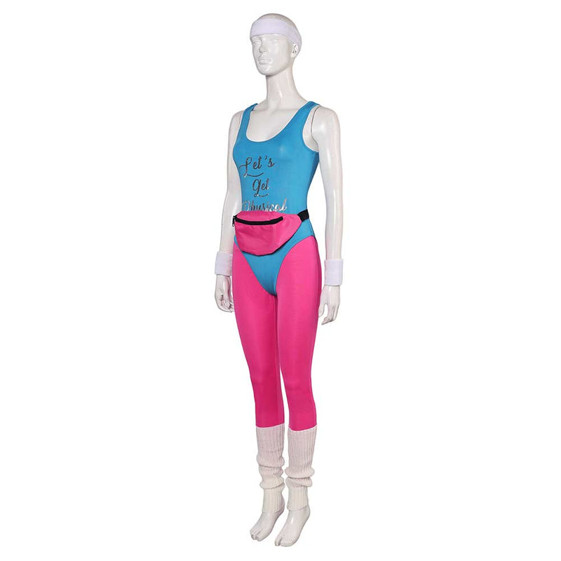 Cosplay Costume Outfits Halloween Carnival Suit 80s Workout Costumes 80s Costumes Workout 80s Exercise Costumes