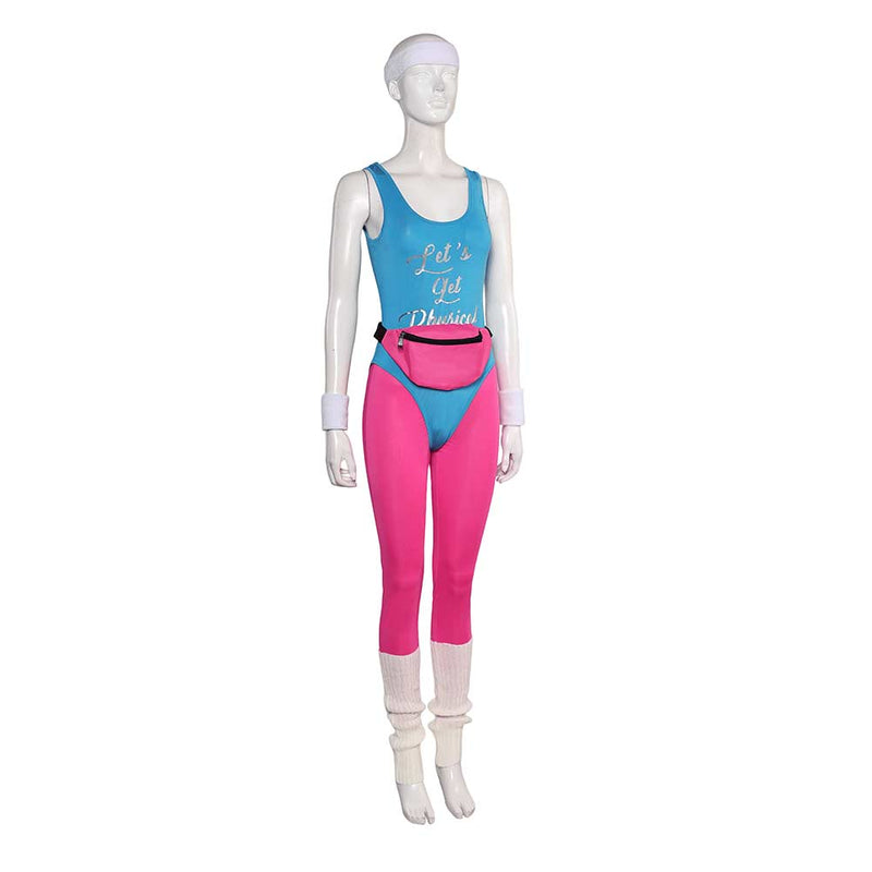 Cosplay Costume Outfits Halloween Carnival Suit 80s Workout Costumes 80s Costumes Workout 80s Exercise Costumes