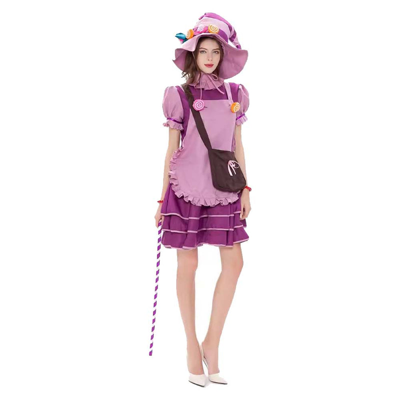 Cosplay Costume Outfits Halloween Carnival Suit Adult Women‘s French maid Dress