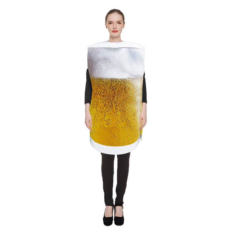 Cosplay Costume Outfits Halloween Carnival Suit Beer glass