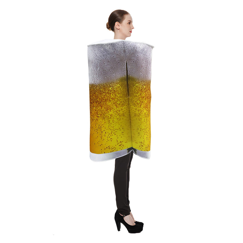 Cosplay Costume Outfits Halloween Carnival Suit Beer glass