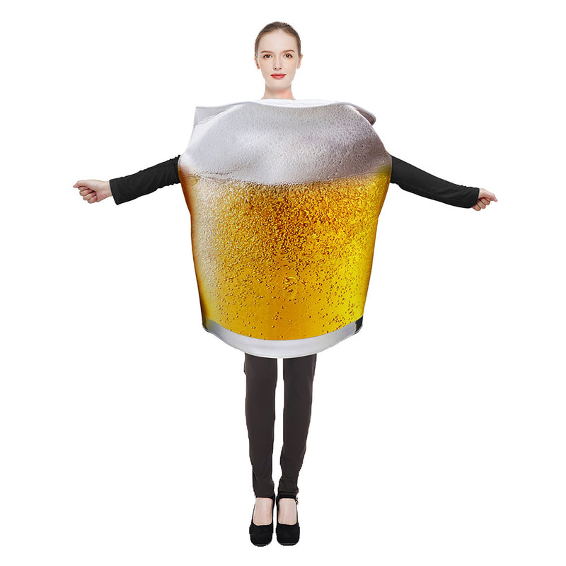 Cosplay Costume Outfits Halloween Carnival Suit Beer glass