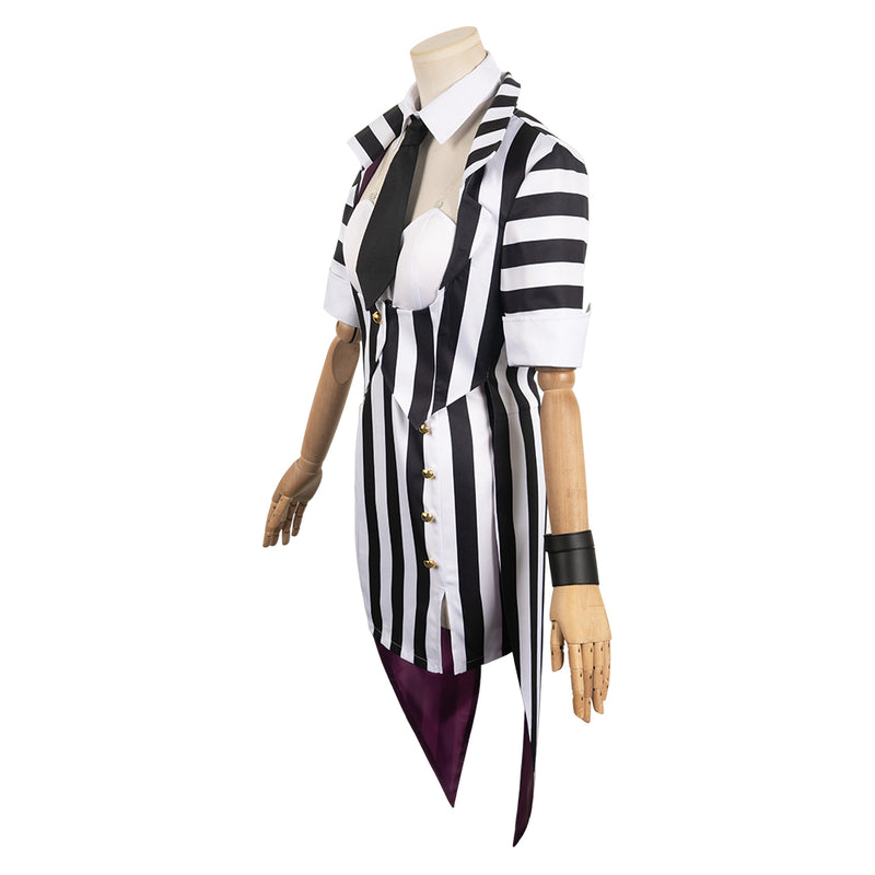 Cosplay Costume Outfits Halloween Carnival Suit Beetle Juice cosplay Halloween