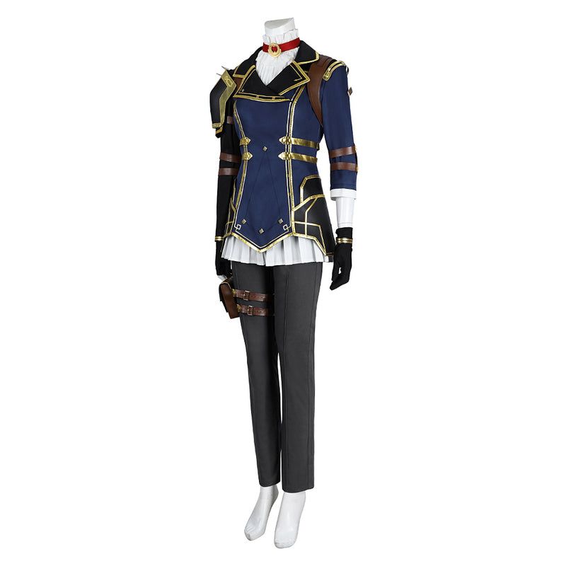 Cosplay Costume Outfits Halloween Carnival Suit Caitlyn Kiramman the Sheriff of Piltover