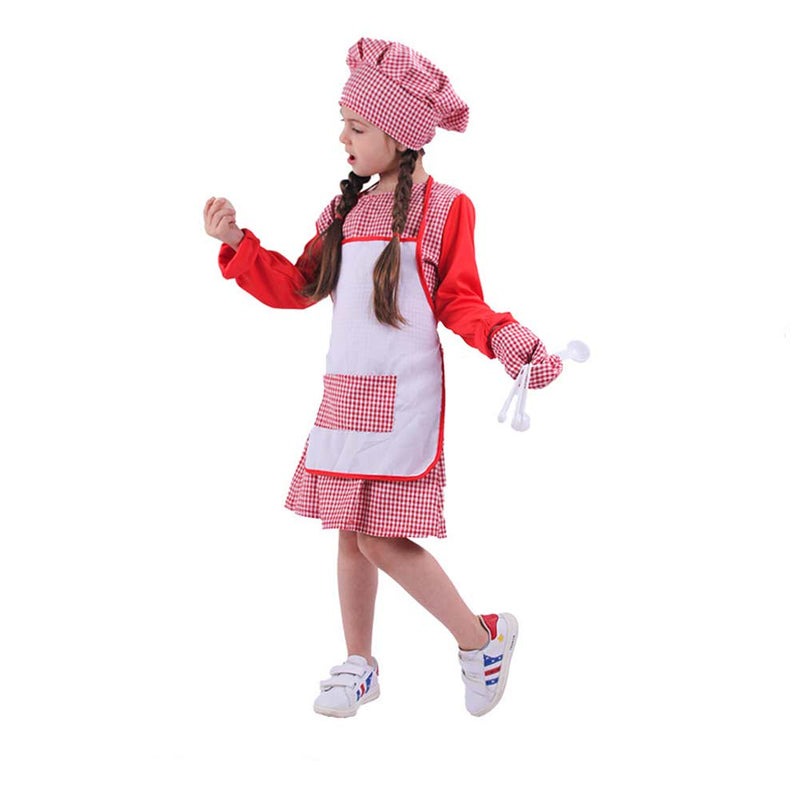 Cosplay Costume Outfits Halloween Carnival Suit Children chef uniform