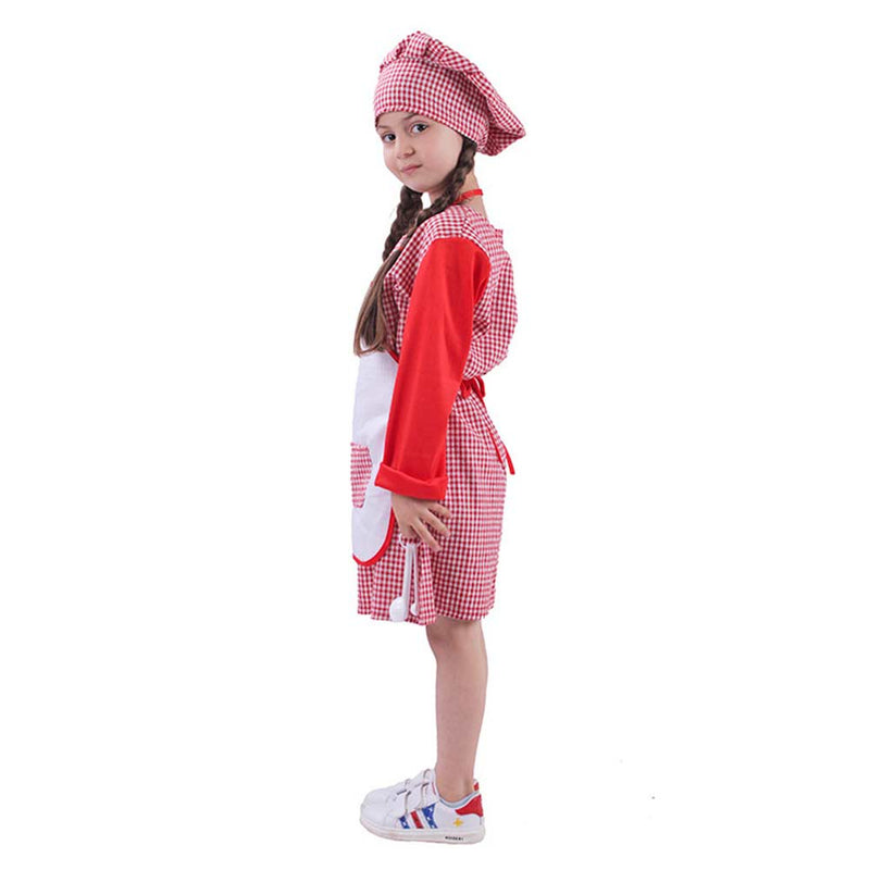 Cosplay Costume Outfits Halloween Carnival Suit Children chef uniform