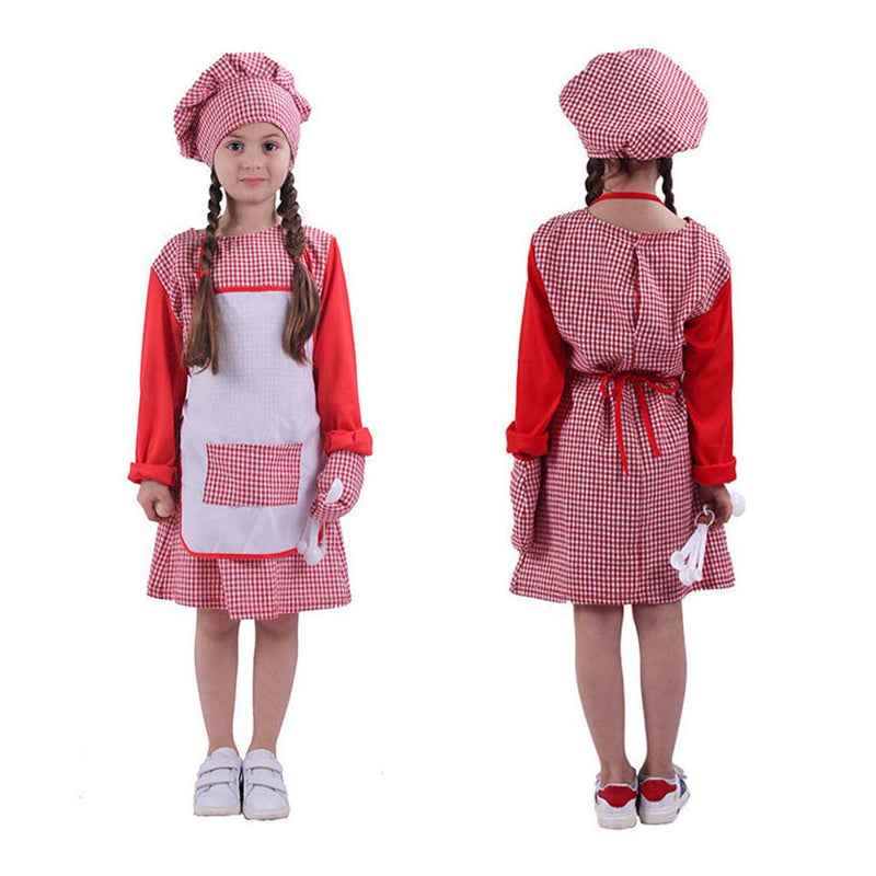 Cosplay Costume Outfits Halloween Carnival Suit Children chef uniform