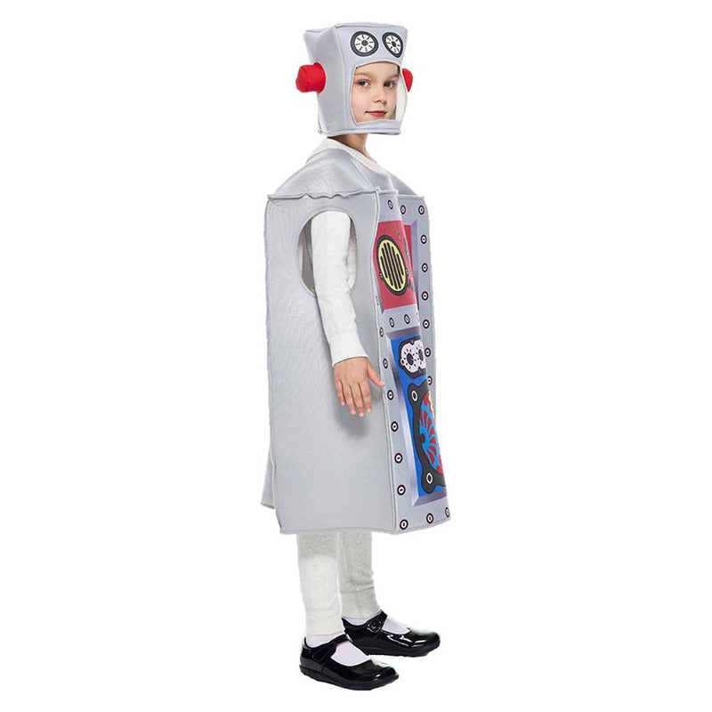 Cosplay Costume Outfits Halloween Carnival Suit Children‘s Performance Clothing Robot