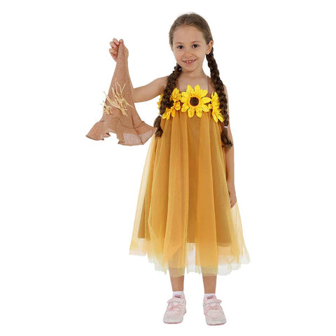 Cosplay Costume Outfits Halloween Carnival Suit Children‘s scarecrow puppet performance costume