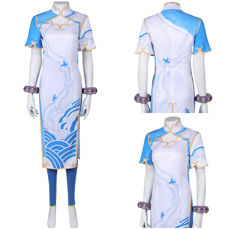 Cosplay Costume Outfits Halloween Carnival Suit combat uniform Chun Li spy play house