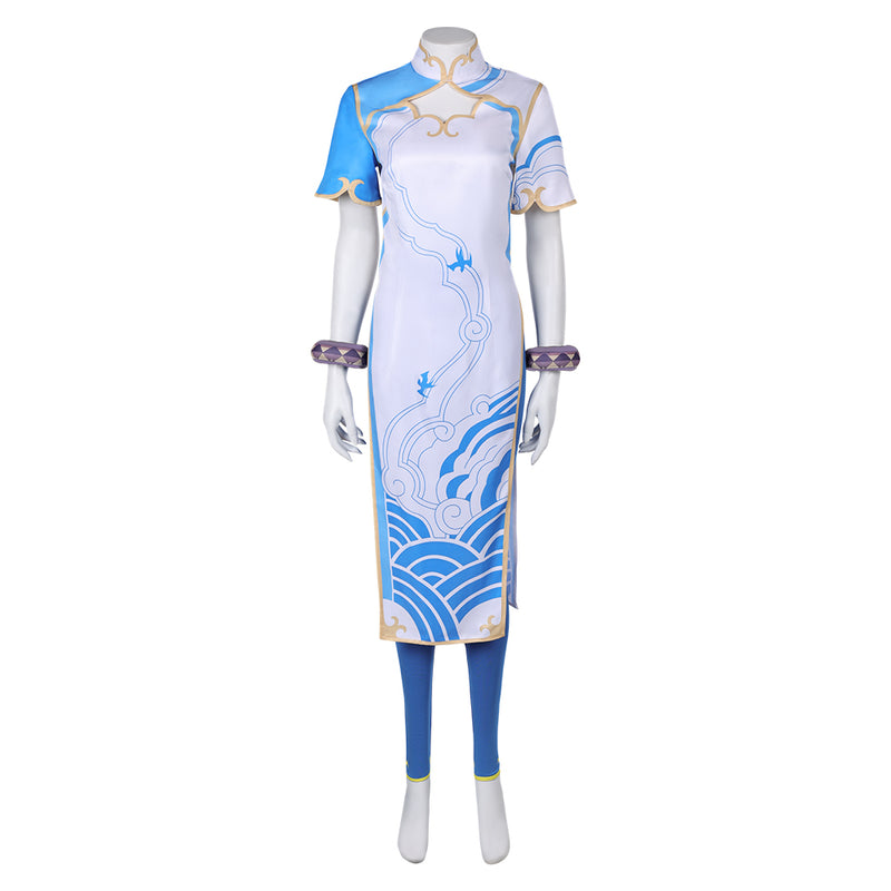 Cosplay Costume Outfits Halloween Carnival Suit combat uniform Chun Li spy play house