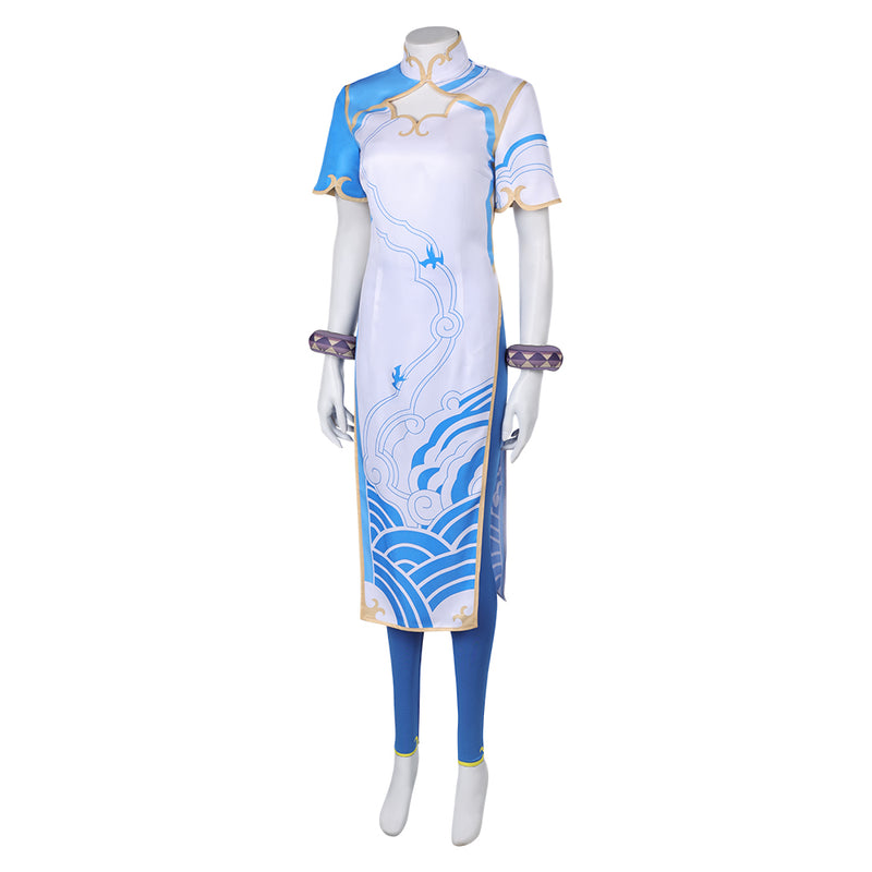 Cosplay Costume Outfits Halloween Carnival Suit combat uniform Chun Li spy play house