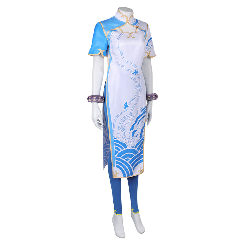 Cosplay Costume Outfits Halloween Carnival Suit combat uniform Chun Li spy play house