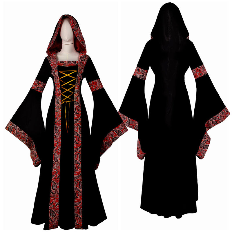 Cosplay Costume Outfits Halloween Carnival Suit Costume Women Renaissance Medieval Dress