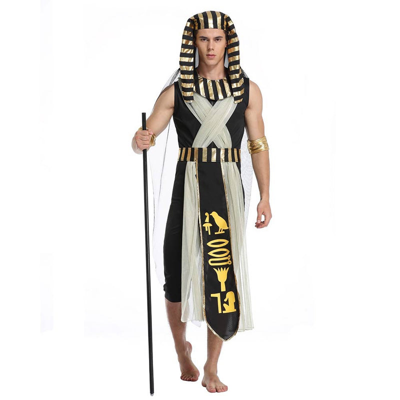 Cosplay Costume Outfits Halloween Carnival Suit Egyptian pharaoh