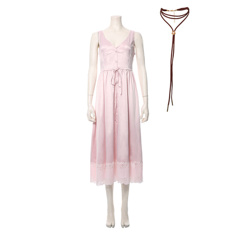 Cosplay Costume Outfits Halloween Carnival Suit Final Fantasy cos Aerith