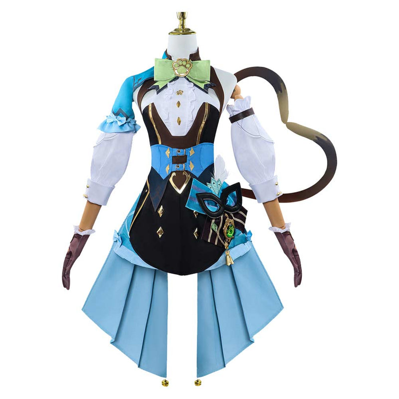 Cosplay Costume Outfits Halloween Carnival Suit Genshin Impact Kirara