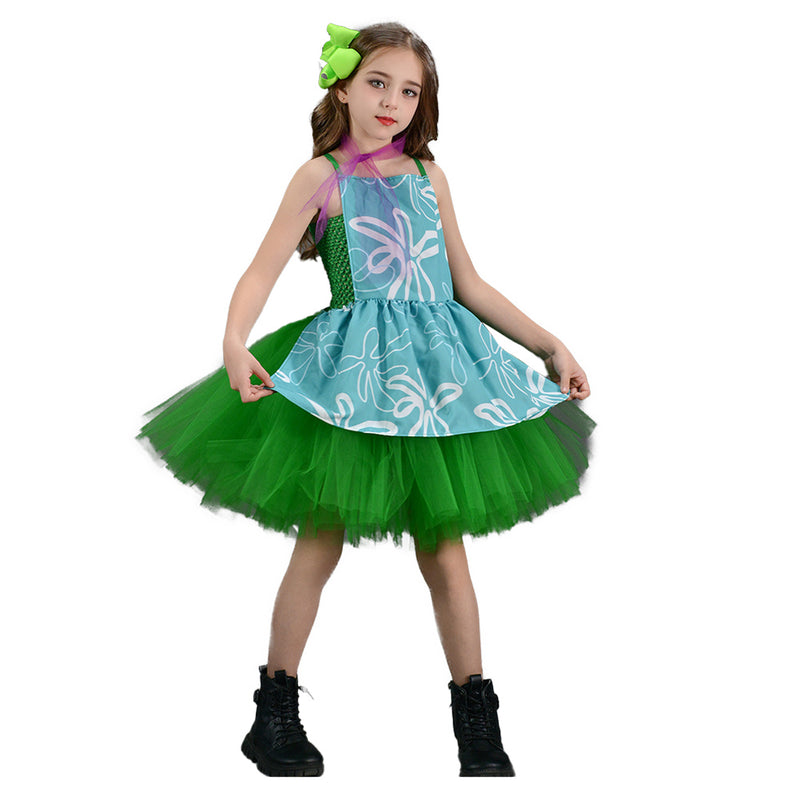 Cosplay Costume Outfits Halloween Carnival Suit Inside Out Disgust