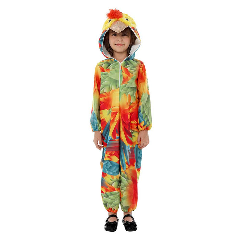 Cosplay Costume Outfits Halloween Carnival Suit Jumpsuit Children‘s parrot Roleplay