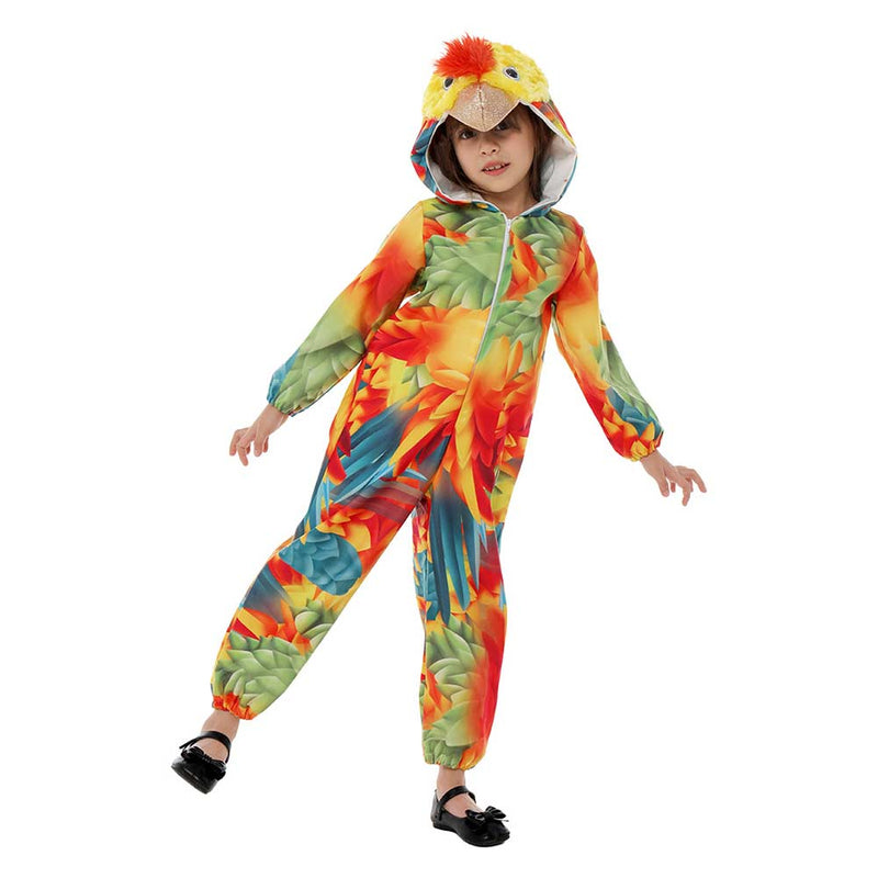 Cosplay Costume Outfits Halloween Carnival Suit Jumpsuit Children‘s parrot Roleplay