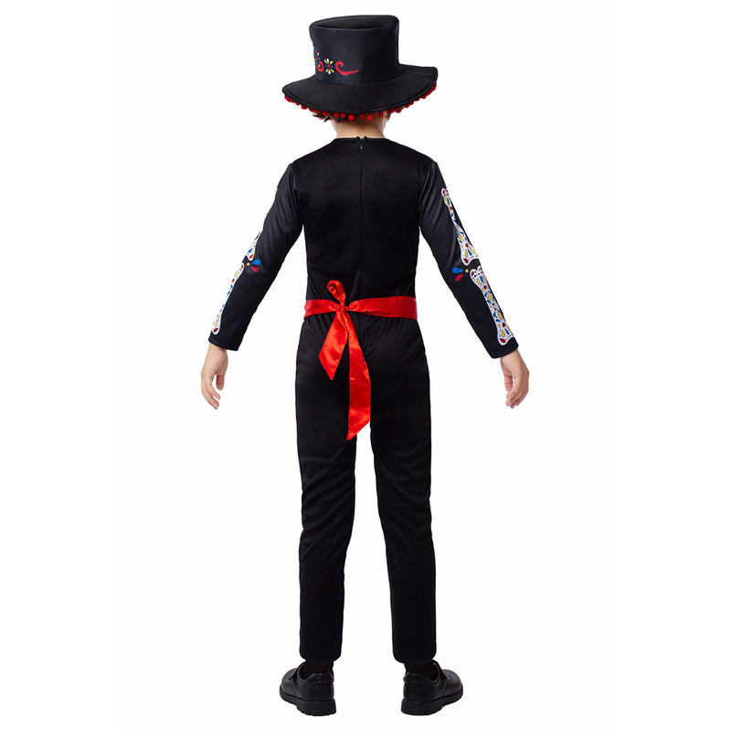 Cosplay Costume Outfits Halloween Carnival Suit Kids Day of the Dead