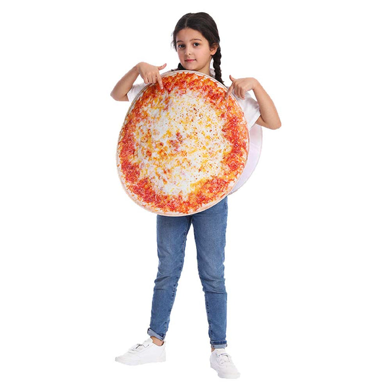 Cosplay Costume Outfits Halloween Carnival Suit Kids Food Pizza