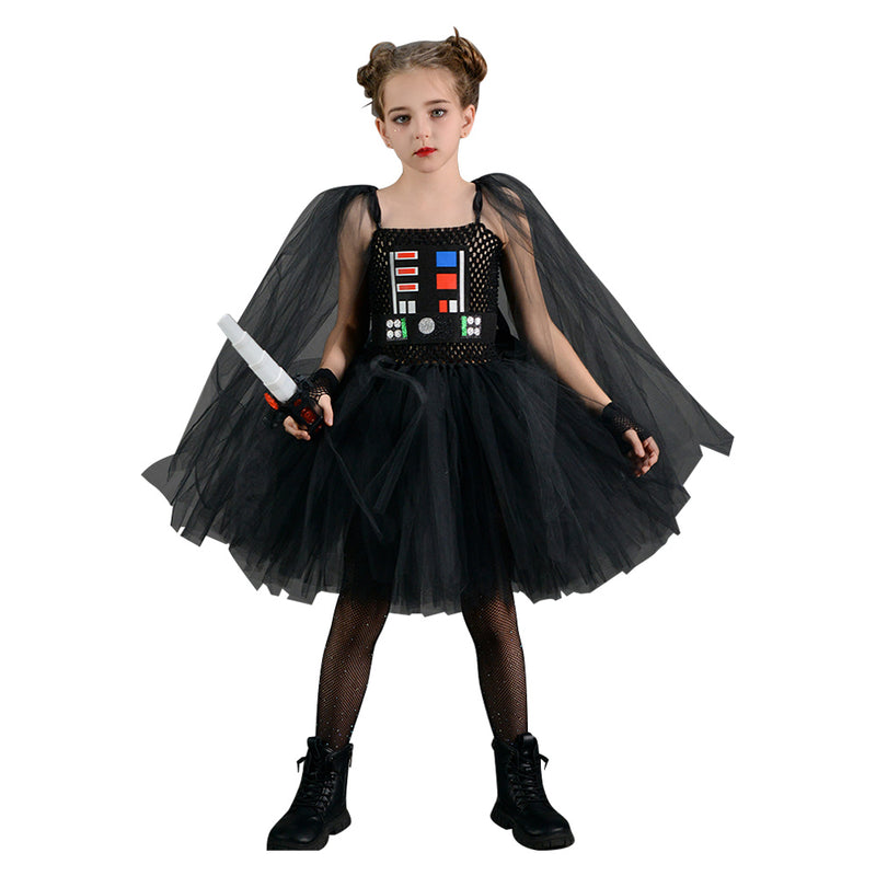 Cosplay Costume Outfits Halloween Carnival Suit Kids Girls Jedi  ﻿TuTu Dress