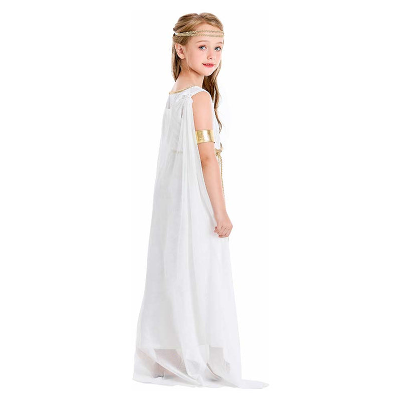 Cosplay Costume Outfits Halloween Carnival Suit Kids Greek Statue of Liberty