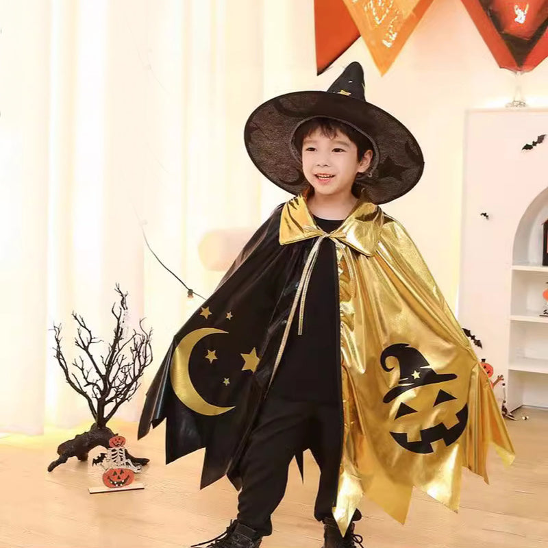 Cosplay Costume Outfits Halloween Carnival Suit Kids wizard