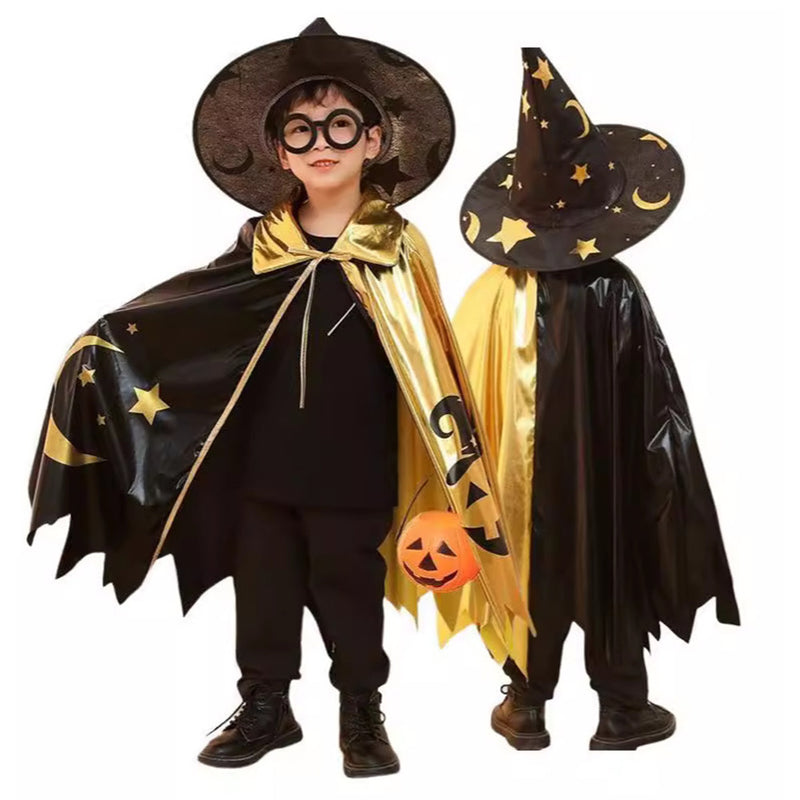 Cosplay Costume Outfits Halloween Carnival Suit Kids wizard