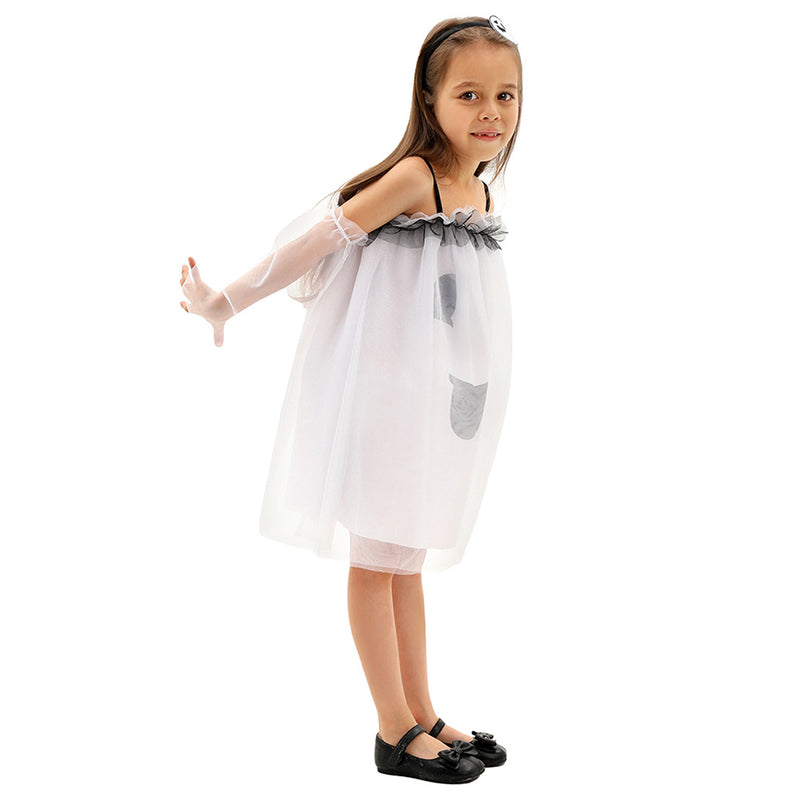 Cosplay Costume Outfits Halloween Carnival Suit Little Ghost Girl