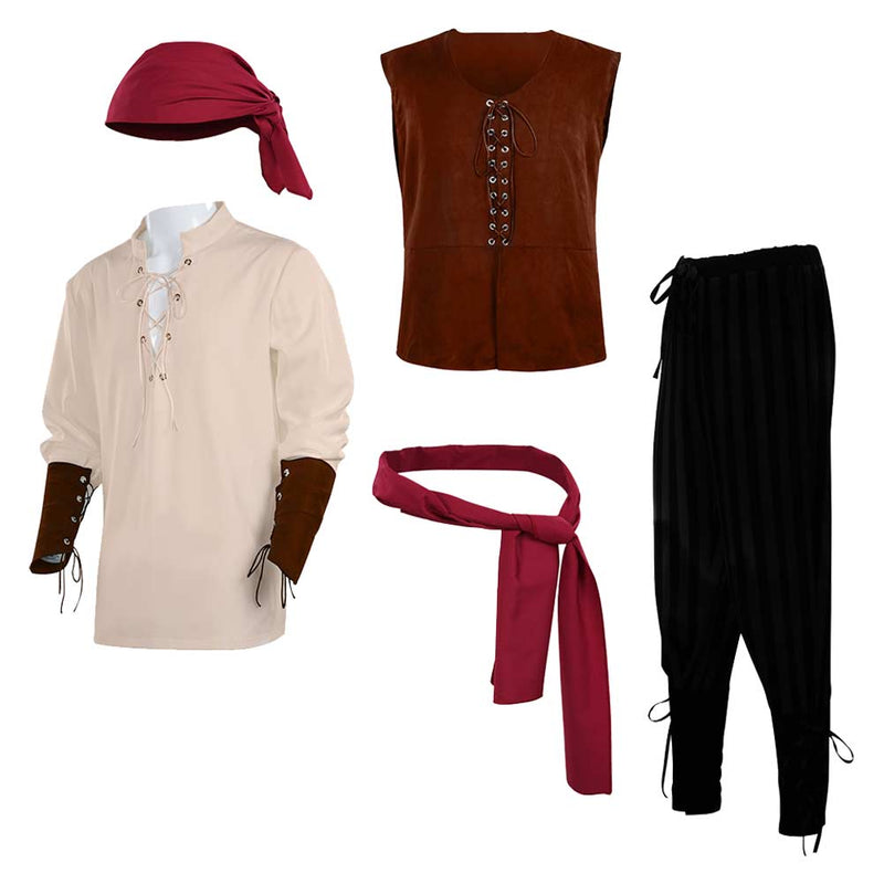 Cosplay Costume Outfits Halloween Carnival Suit Pirate