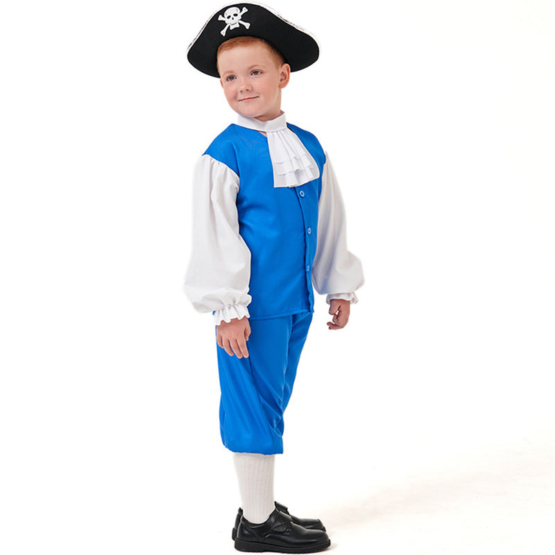 Cosplay Costume Outfits Halloween Carnival Suit Pirate Captain