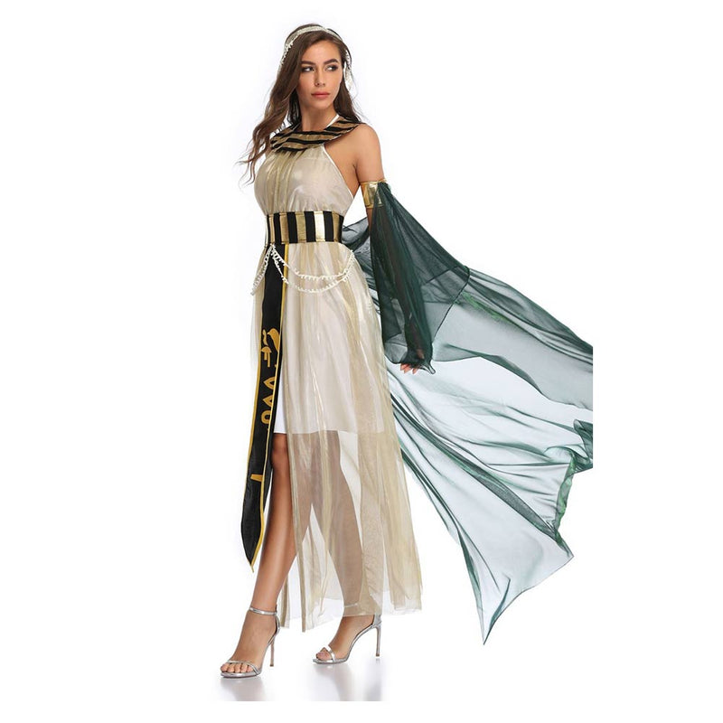 Cosplay Costume Outfits Halloween Carnival Suit Queen of Egypt