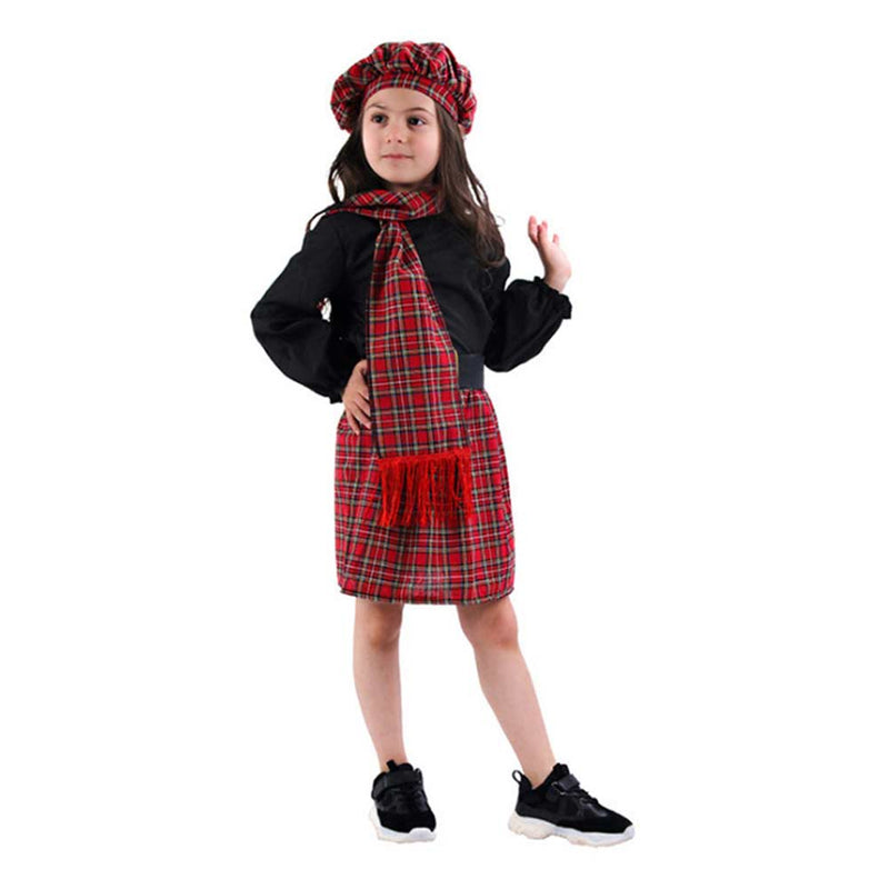 Cosplay Costume Outfits Halloween Carnival Suit Scottish skirt