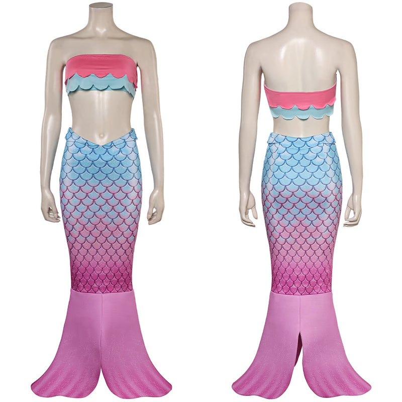 Cosplay Costume Outfits Halloween Carnival Suit Sing Mermaid Princess Mermaid Peach