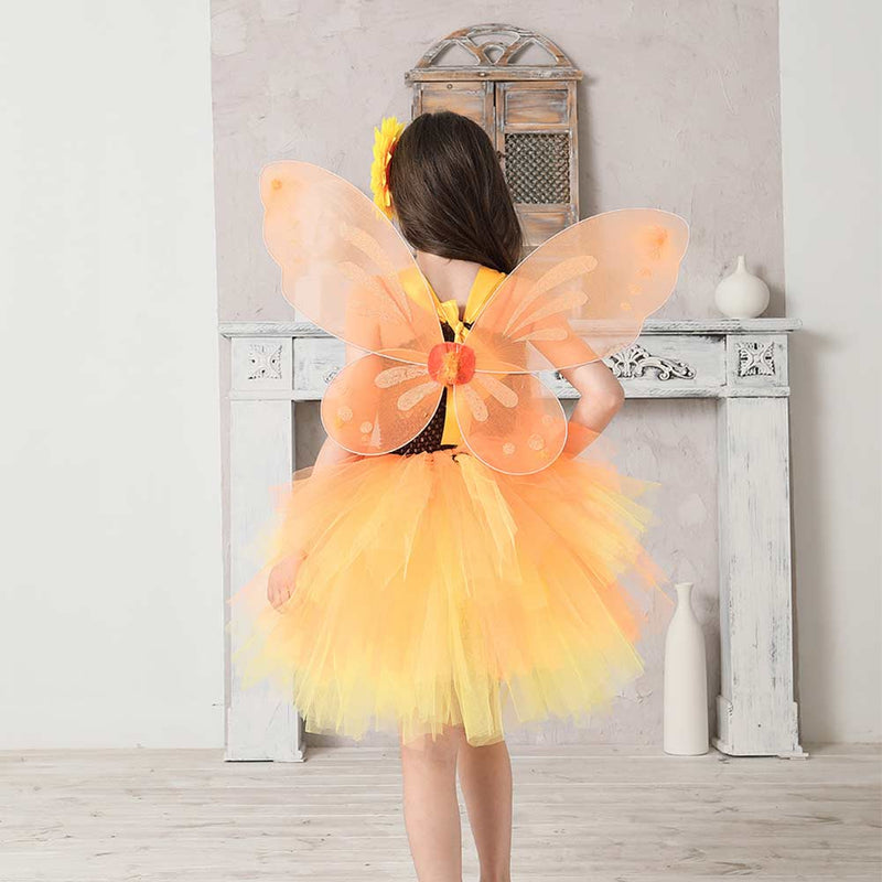 Cosplay Costume Outfits Halloween Carnival Suit Sunflower Tutu Skirt